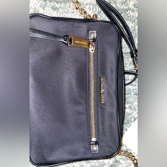 Michael Kors Black Nylon Crossbody Bag - Picture 7 of 13